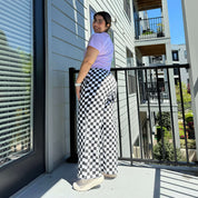 29" Inseam Be Yourself Pants - Checker Black *Clearance Sale*