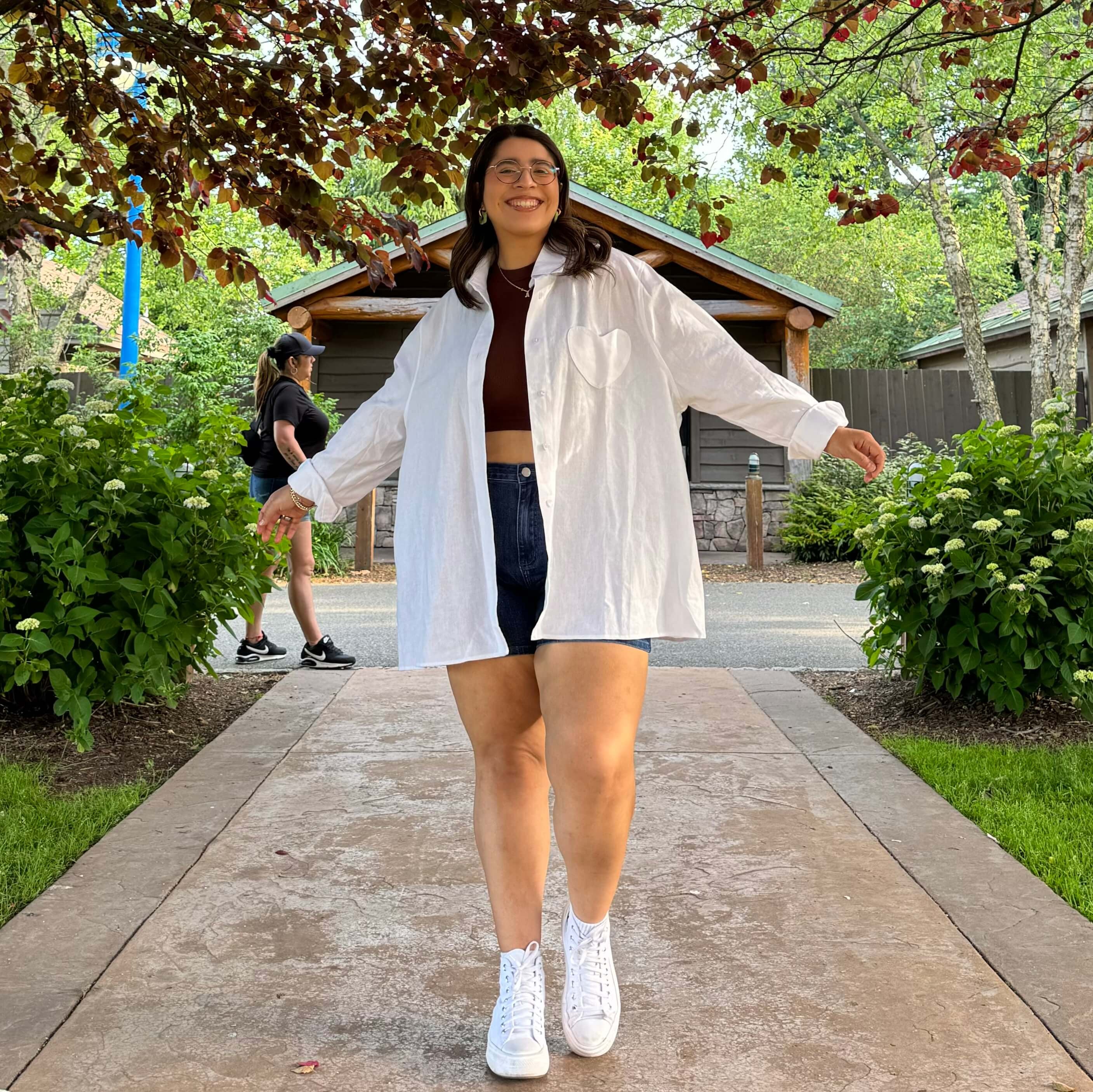 Linen Long-Sleeve Button-Up - Tofu *Clearance Sale*