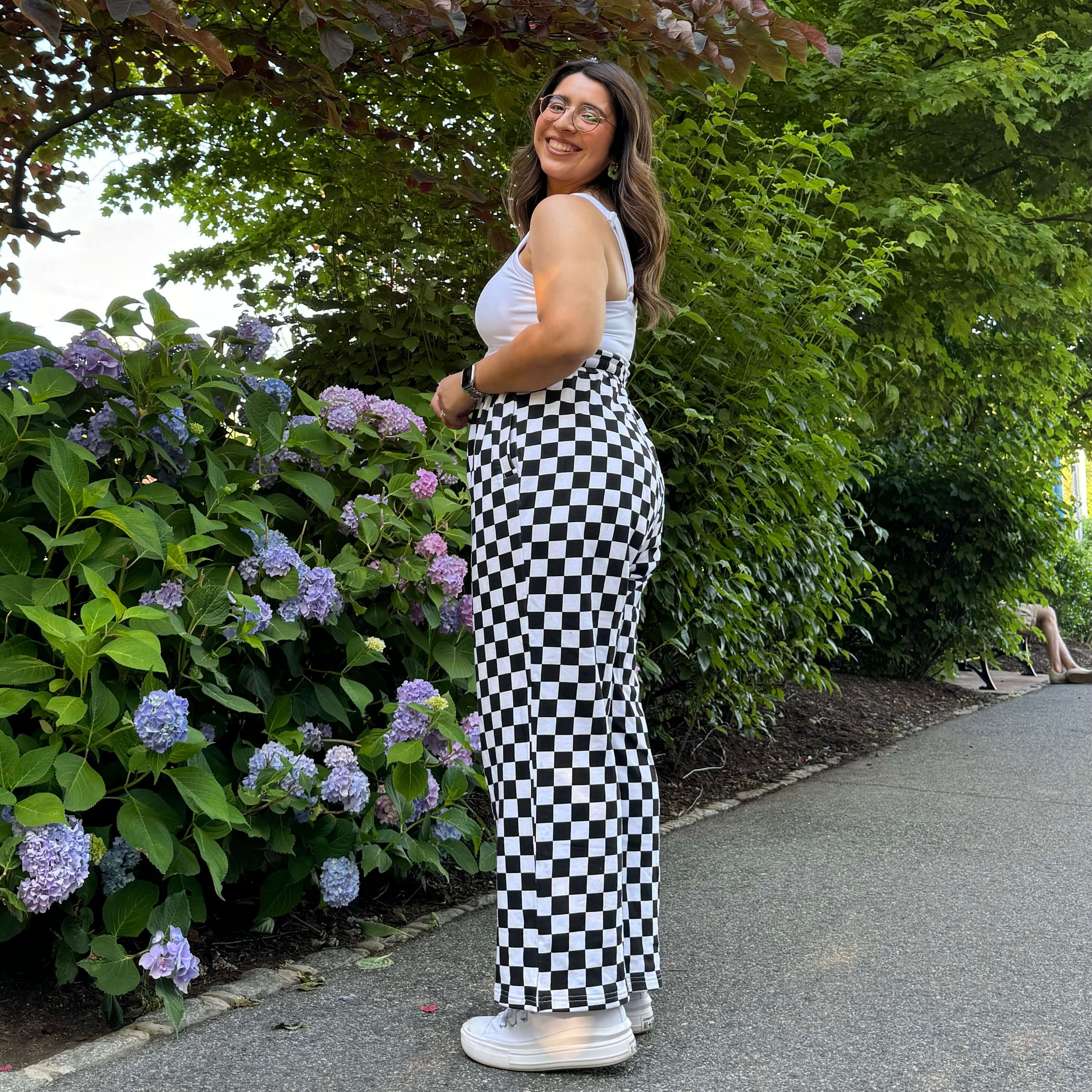 29" Inseam Be Yourself Pants - Checker Black *Clearance Sale*