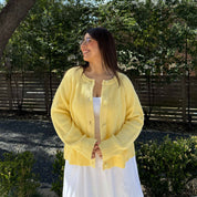 Pastel Cardigan - Butter *Clearance Sale*