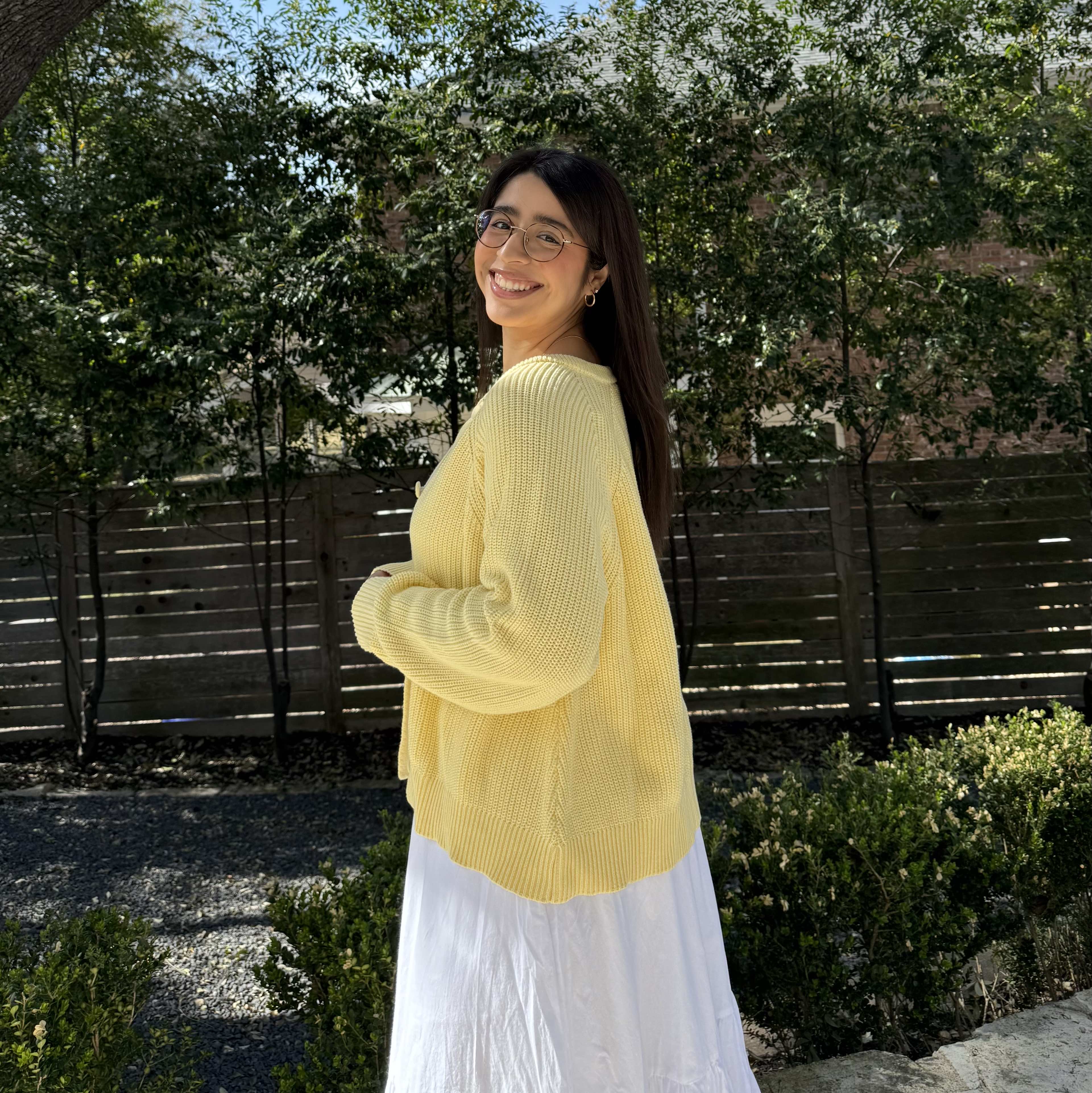 Pastel Cardigan - Butter *Clearance Sale*