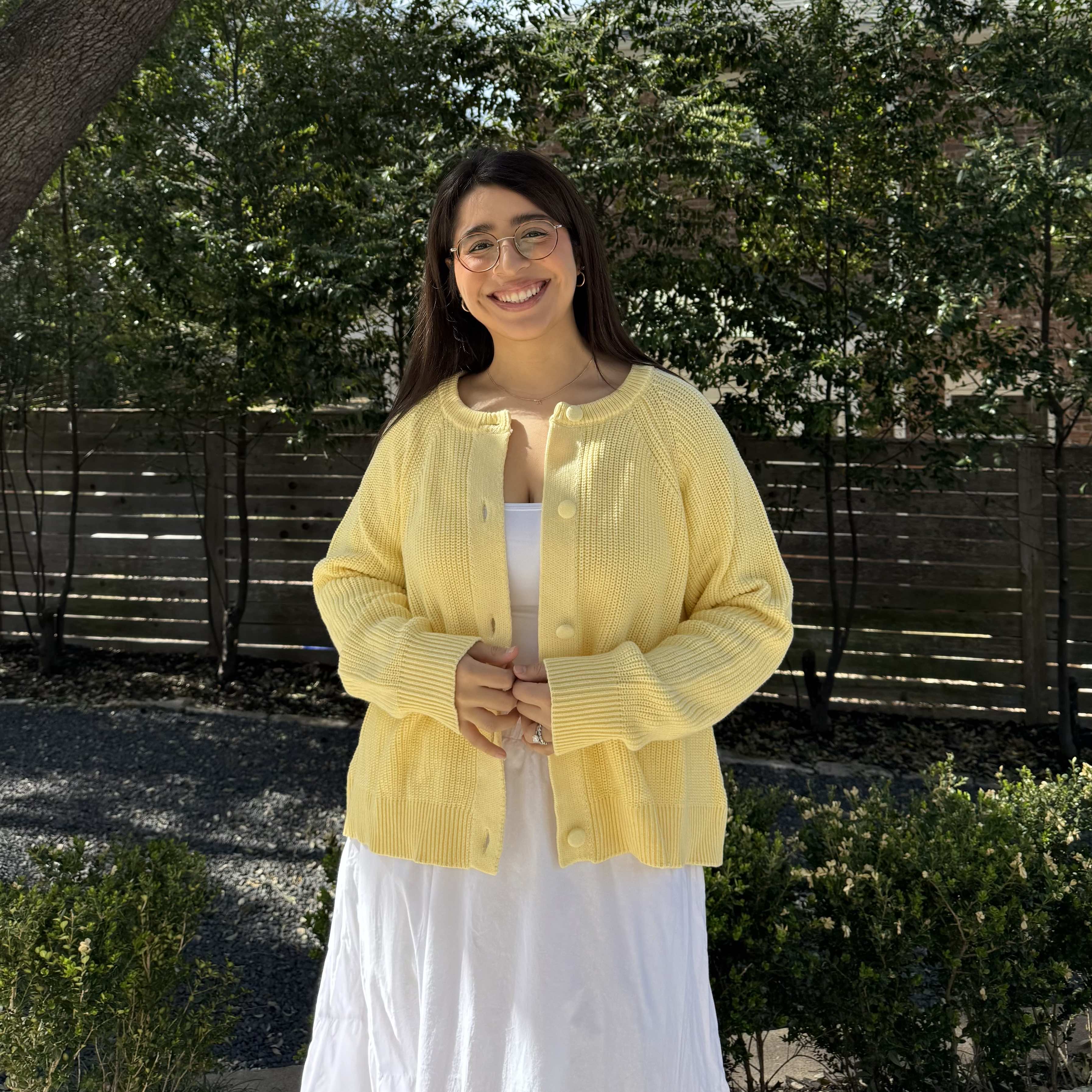 Pastel Cardigan - Butter *Clearance Sale*