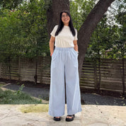 28" Inseam Picnic Pants - Blue Gingham