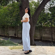 28" Inseam Picnic Pants - Blue Gingham