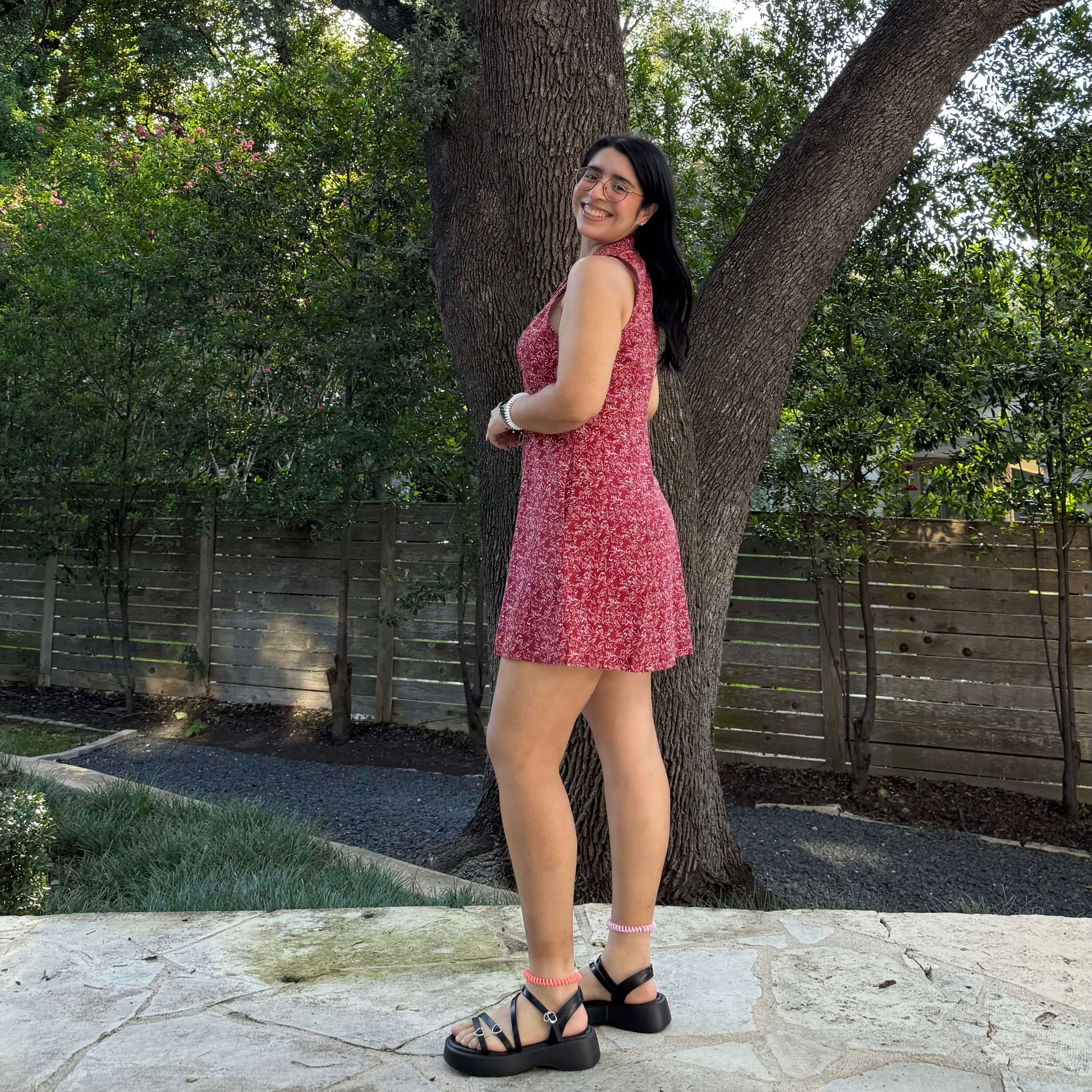 The Rosalie Dress - Firecracker *Clearance Sale*