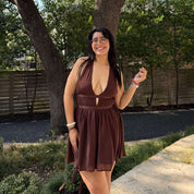 Espresso Dress - Brown *Clearance Sale*